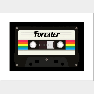 Forester / Cassette Tape Style Posters and Art
